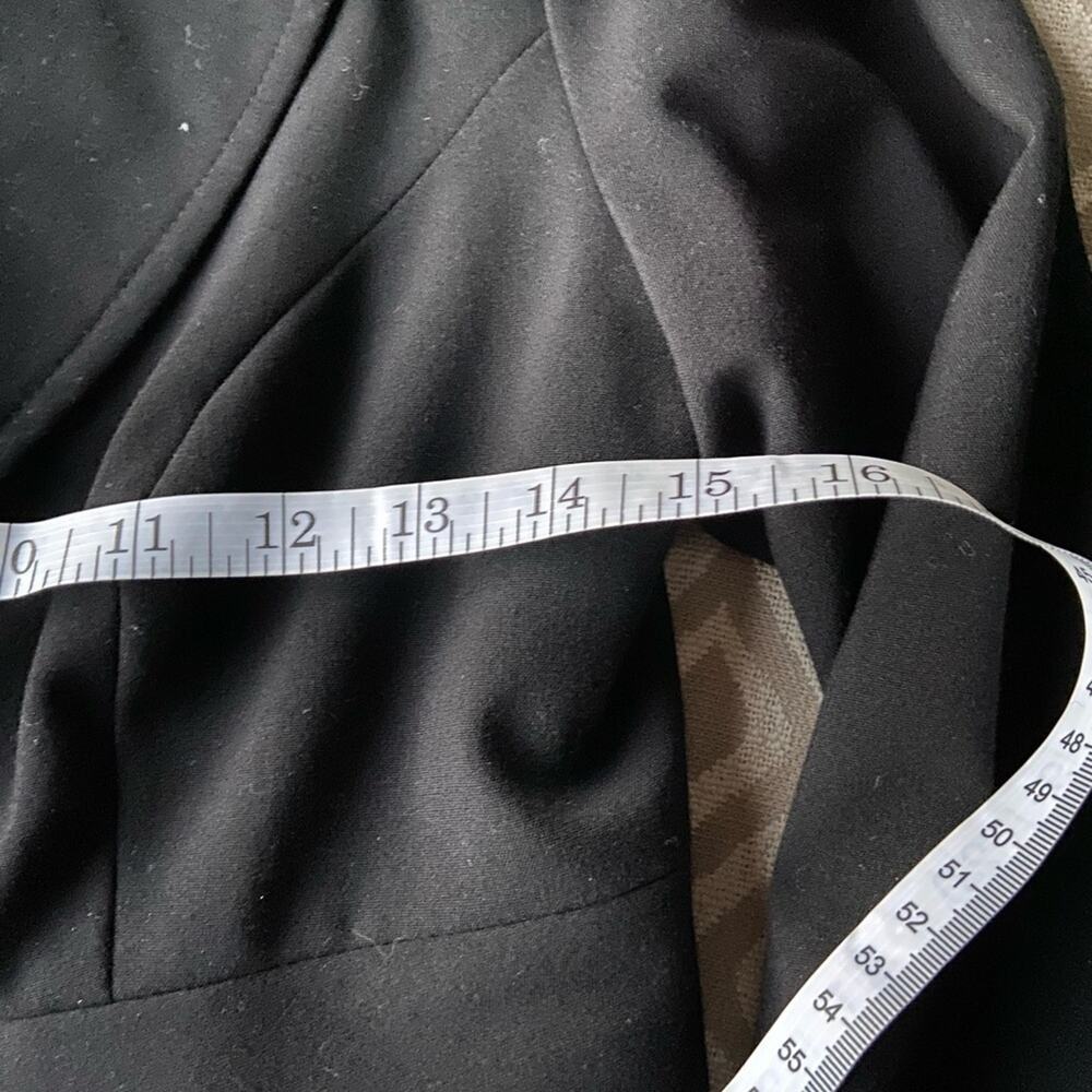 XOXO Black Retro 40s Style Black Blazer sz xs - Picture 5 of 7